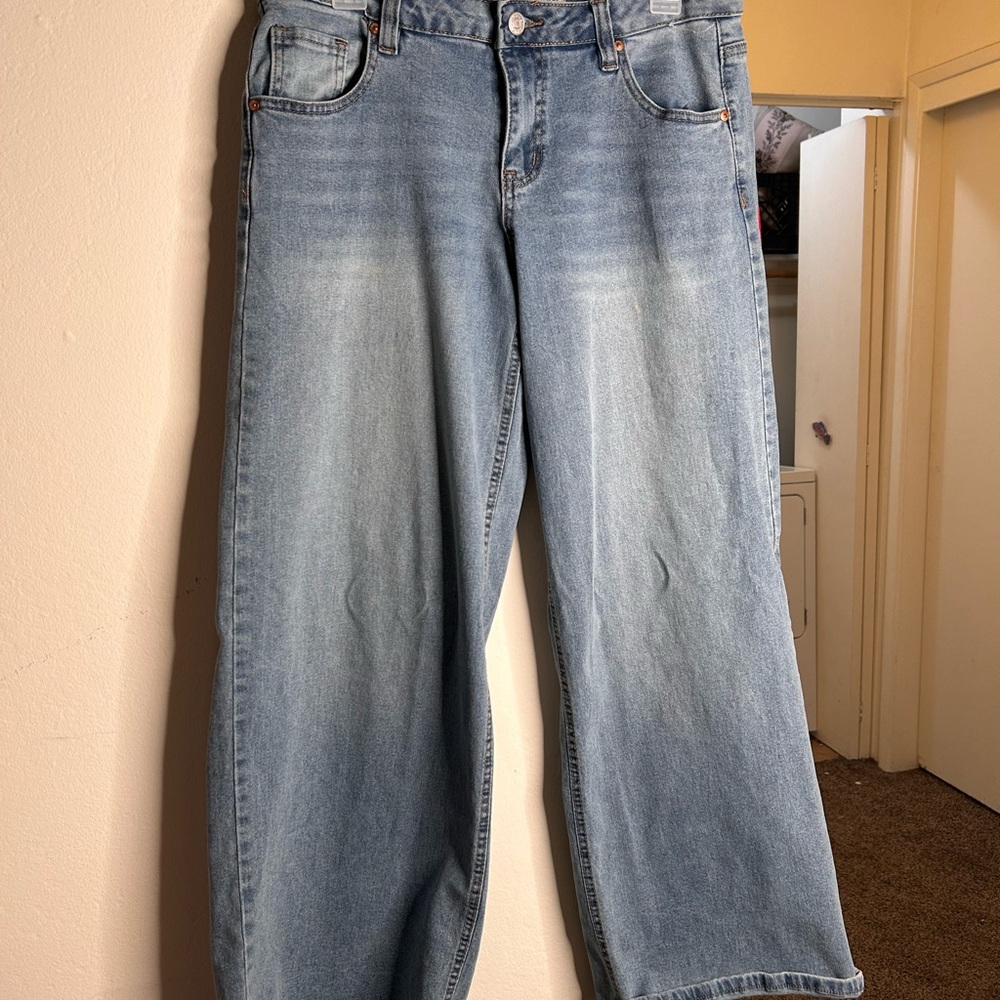 Madden Girl Light Blue Denim Pants